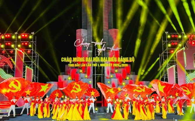 Tiết mục khai từ "Chung ý Đảng - Trọn lòng dân"